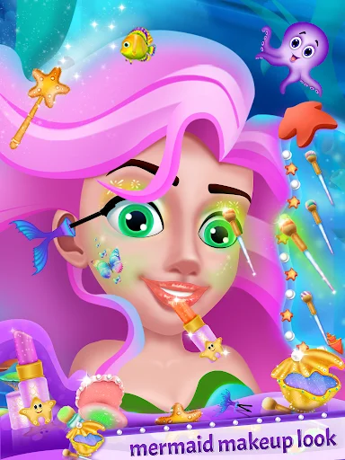 ดาวน์โหลด Princess Mermaid Story – เกมเจ้าหญิงเงือกน้อยผจญภัยล่าสุด ฟรี - Screenshot 2