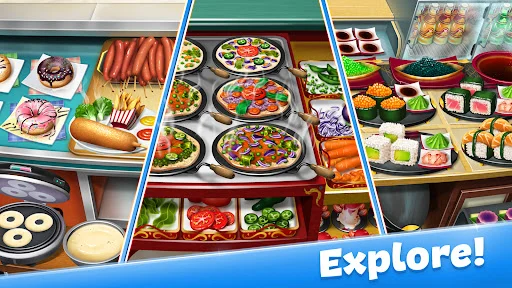 ดาวน์โหลด Cooking Fever ล่าสุด – เกมทำอาหารแสนสนุก เล่นฟรีบนมือถือ - Screenshot 2