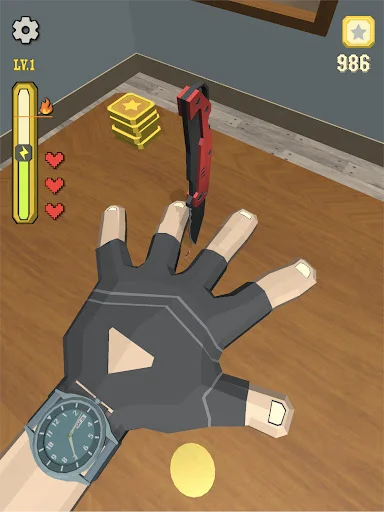 ดาวน์โหลด Knife Finger Game ล่าสุด – เกมท้าทายความเร็ว ดาวน์โหลดฟรี - Screenshot 17