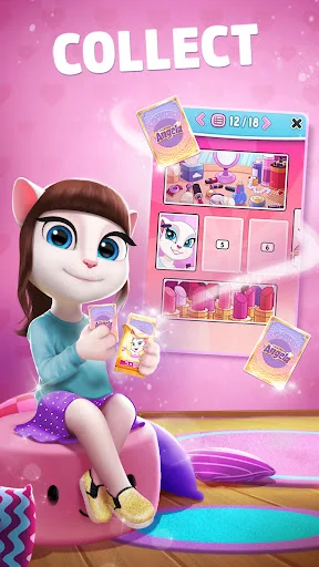 ดาวน์โหลด My Talking Angela ล่าสุด – เกมเลี้ยงแมวสุดน่ารัก เล่นฟรี - Screenshot 21