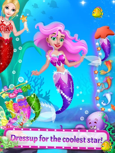 ดาวน์โหลด Princess Mermaid Story – เกมเจ้าหญิงเงือกน้อยผจญภัยล่าสุด ฟรี - Screenshot 5
