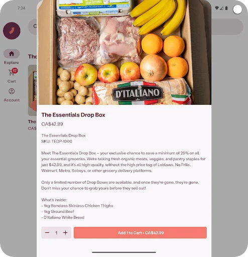ดาวน์โหลด Tre’dish Groceries ล่าสุด – ประหยัดค่าใช้จ่ายรายเดือนได้จริง - Screenshot 8