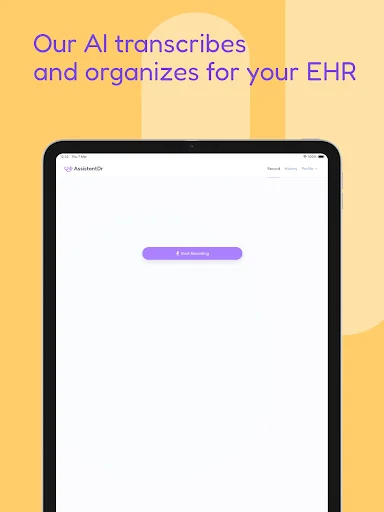 ดาวน์โหลด Assistant Dr. – Medical Scribe ล่าสุด – ตัวช่วยจดบันทึกทางการแพทย์ AI - Screenshot 10