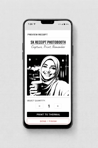 ดาวน์โหลด SK Receipt Photobooth ล่าสุด – สร้างภาพถ่ายสไตล์ใบเสร็จฟรี - Screenshot 6