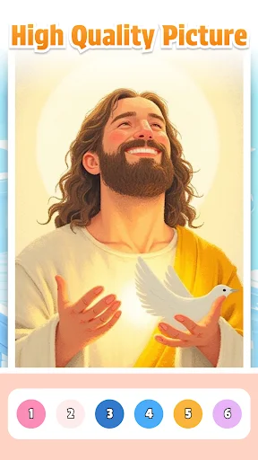 ดาวน์โหลด Hallow Color – Paint By Number ฟรี ระบายสีตามตัวเลขเสริมสมาธิ - Screenshot 2