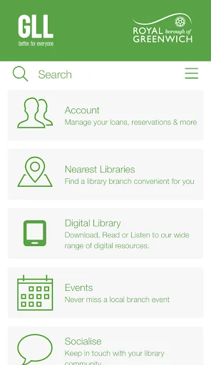 ดาวน์โหลดแอป Royal Greenwich Libraries ล่าสุด – เข้าถึงหนังสือฟรีบนมือถือ - Screenshot 7