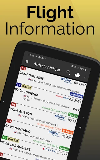 ดาวน์โหลด Fort Lauderdale Flights ล่าสุด – ตรวจสอบสถานะเที่ยวบินฟรี - Screenshot 13