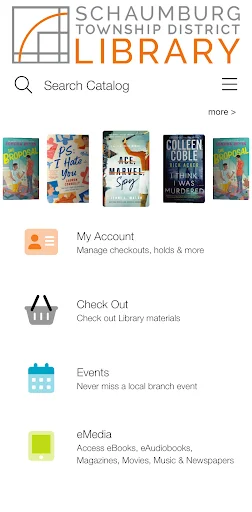 ดาวน์โหลดแอป Schaumburg Library ล่าสุด – เข้าถึงบริการห้องสมุดได้ฟรี - Screenshot 1