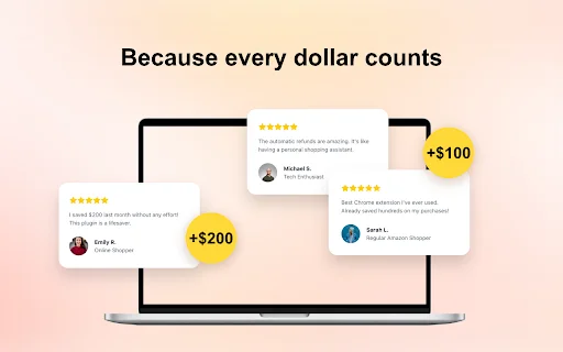 Task Monkey: รับเงินคืนจาก Amazon อัตโนมัติ – ส่วนขยายช่วยประหยัดเงิน - Screenshot 4