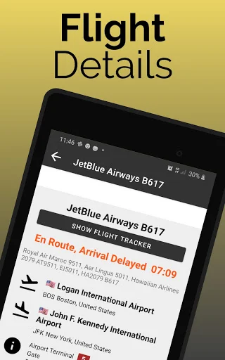 ดาวน์โหลด Fort Lauderdale Flights ล่าสุด – ตรวจสอบสถานะเที่ยวบินฟรี - Screenshot 11