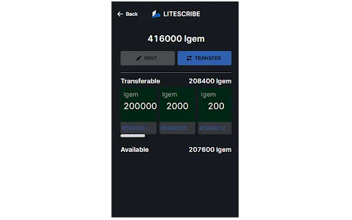 ดาวน์โหลด Litescribe Wallet ล่าสุด – กระเป๋าเงิน Litecoin Ordinals อันดับ 1 - Screenshot 3