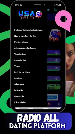 ดาวน์โหลด USA Dating ล่าสุด – พบรักแท้จากสหรัฐฯ ถึงปารีส ฟรี - Screenshot 15