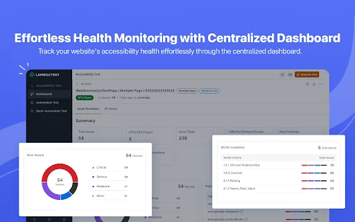 ดาวน์โหลด TestMu AI Accessibility DevTools – เครื่องมือตรวจสอบเว็บช่วยการเข้าถึงที่ดีที่สุด - Screenshot 4