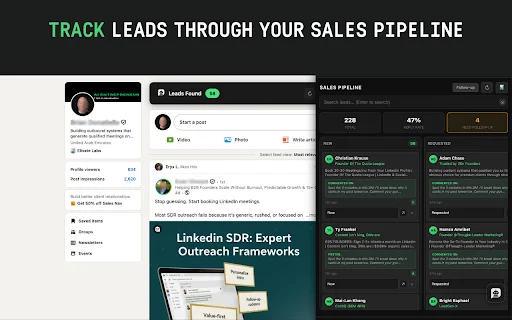 ดาวน์โหลด Autoreach ล่าสุด – ผู้ช่วย AI ปิดการขายบน LinkedIn และ X - Screenshot 1