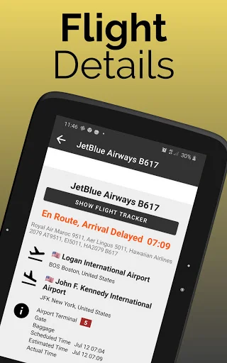 ดาวน์โหลด Bristol Airport Flight Info ล่าสุด – ตรวจสอบเที่ยวบินฟรี - Screenshot 17