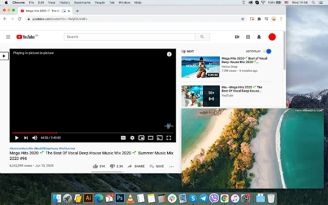 ดาวน์โหลด Picture-in-Picture with Playback Controls – ดูวิดีโอแบบลอยฟรี - Screenshot 1