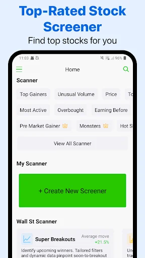 ดาวน์โหลด Stock Screener – ค้นหาหุ้นเด็ด สแกนสัญญาณเทรดแม่นยำฟรี - Screenshot 2