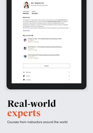 ดาวน์โหลด Udemy – คอร์สเรียนออนไลน์ พัฒนาทักษะ AI และเขียนโปรแกรม ฟรี - Screenshot 14