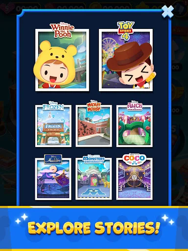 ดาวน์โหลด Disney Pop Town ล่าสุด – เกมจับคู่พัซเซิลแสนสนุกธีมดิสนีย์ฟรี - Screenshot 18