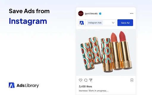 AdsLibrary – บันทึกโฆษณา Facebook, TikTok, YouTube ได้ง่ายๆ ในคลิกเดียว - Screenshot 5