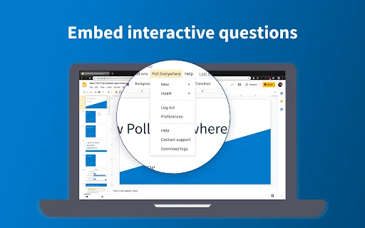 ดาวน์โหลด Poll Everywhere for Google Slides – สร้างโพลแบบเรียลไทม์ฟรี - Screenshot 2