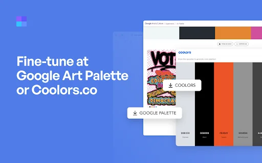 ดาวน์โหลด Site Palette 2.0 – เครื่องมือดึงสีเว็บไซต์ระดับมืออาชีพ - Screenshot 3