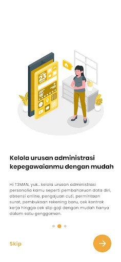 ดาวน์โหลด T3MAN Karyawan ล่าสุด – จัดการงานบุคคลครบวงจรฟรี - Screenshot 2