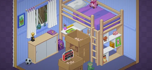 ดาวน์โหลดเกม Unpacking ล่าสุด – เกมปริศนาผ่อนคลาย เล่นฟรีบนมือถือ - Screenshot 2