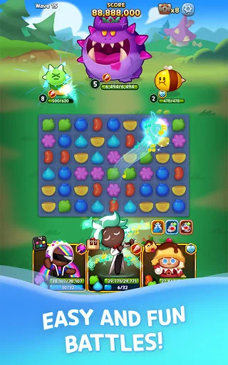 ดาวน์โหลด Cookie Run: Puzzle World ล่าสุด – เกมพัซเซิลแสนสนุก ฟรี - Screenshot 2