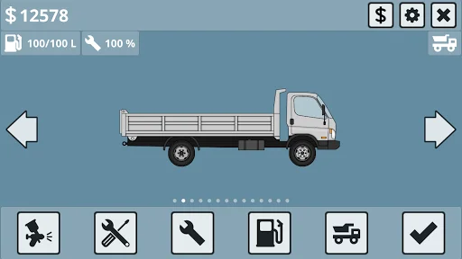 ดาวน์โหลด Mini Trucker – เกมจำลองรถบรรทุก 2D สุดมันส์ ล่าสุดฟรี - Screenshot 1