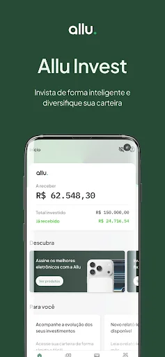 ดาวน์โหลด Allu Invest ล่าสุด – แพลตฟอร์มลงทุนและติดตามพอร์ตโฟลิโอฟรี - Screenshot 1