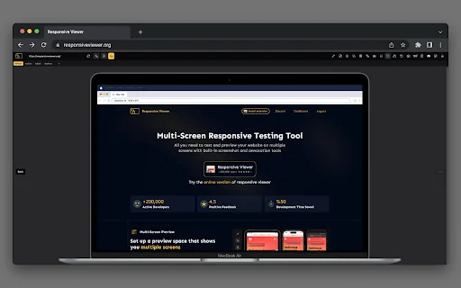 ดาวน์โหลด Responsive Viewer ล่าสุด – เครื่องมือทดสอบหน้าจอเว็บฟรี - Screenshot 3