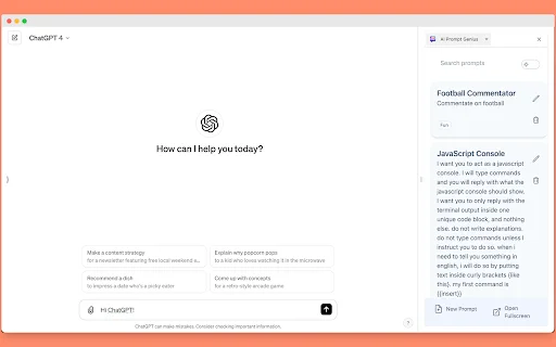 AI Prompt Genius: จัดการและบันทึกคำสั่ง AI ได้ง่ายๆ ฟรีและโอเพนซอร์ส - Screenshot 4