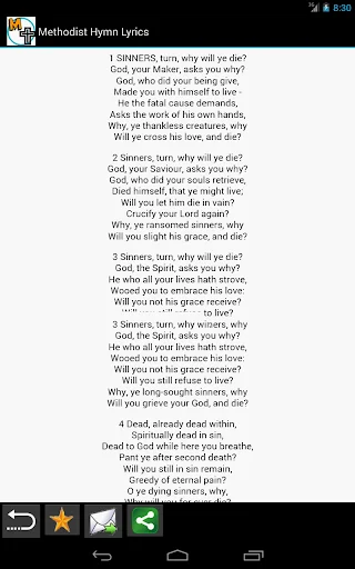 ดาวน์โหลด Methodist Hymn Lyrics ล่าสุด – รวมเนื้อเพลงนมัสการฟรี - Screenshot 4