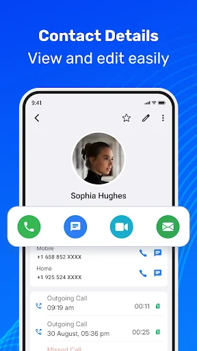 ดาวน์โหลดแอป Phone Call ล่าสุด – โทรด่วน จัดการรายชื่อ ฟรี - Screenshot 6