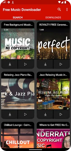Mp3Player: ดาวน์โหลดเพลง MP3 ฟรี – ฟังเพลงคุณภาพสูงได้ง่ายๆ - Screenshot 5