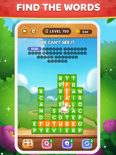 ดาวน์โหลด Word Tower – Premium Puzzle ล่าสุด เกมคำศัพท์ฝึกสมองฟรี - Screenshot 14