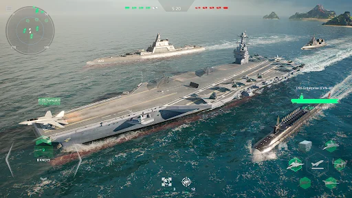 ดาวน์โหลด Modern Warships ล่าสุด – เกมสงครามเรือรบสมจริง โหลดฟรี - Screenshot 18