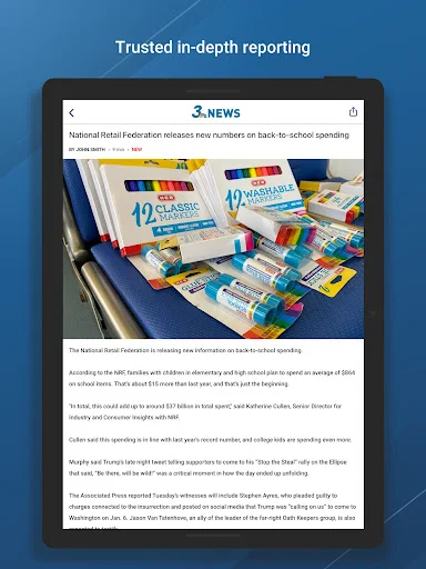 ดาวน์โหลด News3LV KSNV ข่าวลาสเวกัสล่าสุด – อัปเดตสภาพอากาศและกีฬาทันใจ - Screenshot 8
