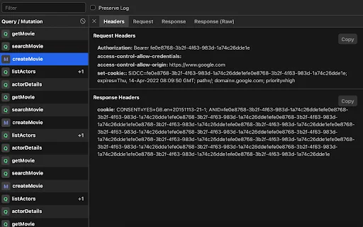 ดาวน์โหลด GraphQL Network Inspector ล่าสุด – เครื่องมือ Debug GraphQL ฟรี - Screenshot 5