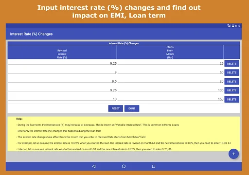ดาวน์โหลด Financial Calculator India ล่าสุด – เครื่องมือคำนวณการเงินครบวงจร - Screenshot 19