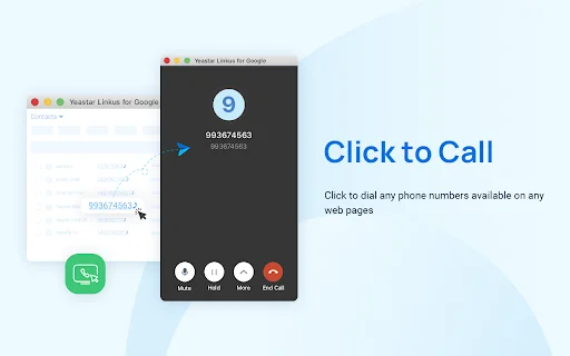 ดาวน์โหลด Yeastar Linkus for Google – จัดการสายโทรศัพท์ธุรกิจได้ง่าย - Screenshot 2