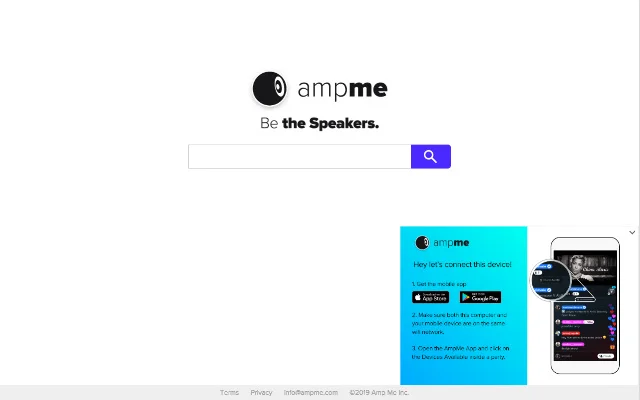 ดาวน์โหลด AmpMe ล่าสุด – เปลี่ยนเครื่องมือค้นหา Chrome ให้เร็วขึ้น ฟรี - Screenshot 3