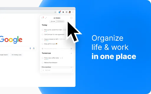 ดาวน์โหลด Any.do สำหรับ Chrome – จัดการงานและวางแผนชีวิตให้เป็นระเบียบฟรี - Screenshot 1