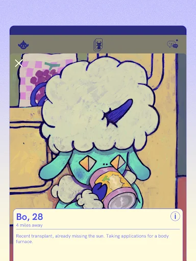 ดาวน์โหลด Tender: Creature Comforts เกมจำลองการเดทสุดล้ำ ฟรี - Screenshot 13