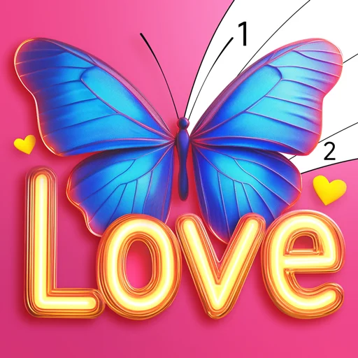 ดาวน์โหลด Love Color – Paint By Number ล่าสุด ระบายสีตามตัวเลขฟรี