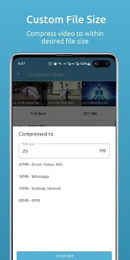 ดาวน์โหลด Video Compressor & Resizer ล่าสุด – ย่อขนาดวิดีโอฟรี - Screenshot 4