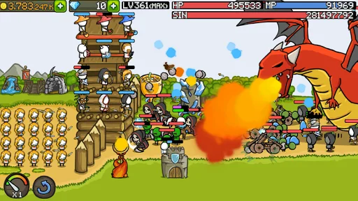 ดาวน์โหลด Grow Castle ล่าสุด – เกมวางแผนป้องกันปราสาทสุดมันส์ฟรี - Screenshot 3