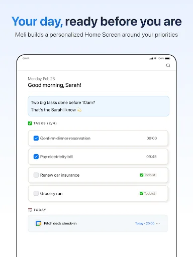 ดาวน์โหลด Meli AI: Your Personal AI ล่าสุด – ผู้ช่วยอัจฉริยะส่วนตัว - Screenshot 8