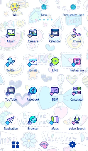 ดาวน์โหลด Whimsical Stickers Theme ล่าสุด – ตกแต่งหน้าจอให้สดใสฟรี - Screenshot 3